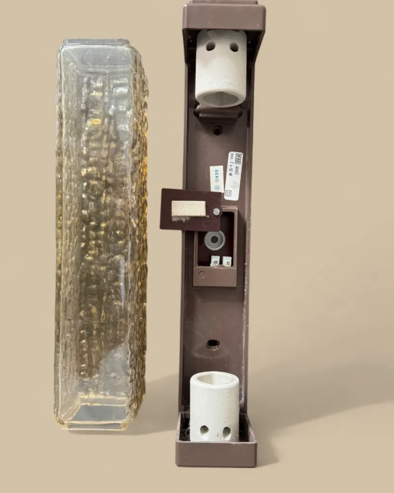 Pamono Vintage Wall Sconce RZB 40482 / Seko D, 1970s