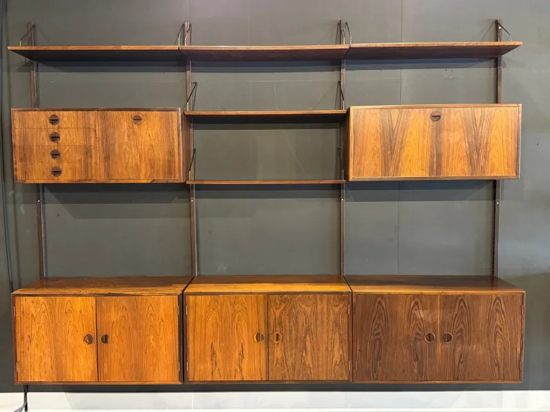 Discount Pamono Vintage Wall System in Rosewood