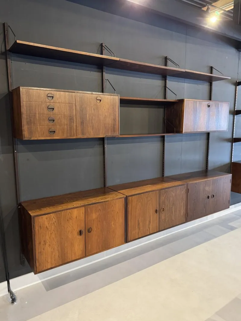 Discount Pamono Vintage Wall System in Rosewood