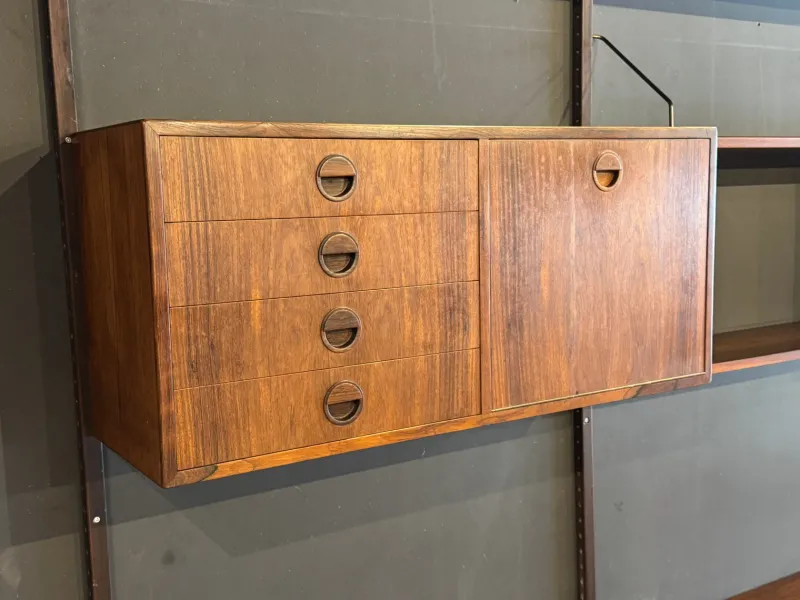 Discount Pamono Vintage Wall System in Rosewood