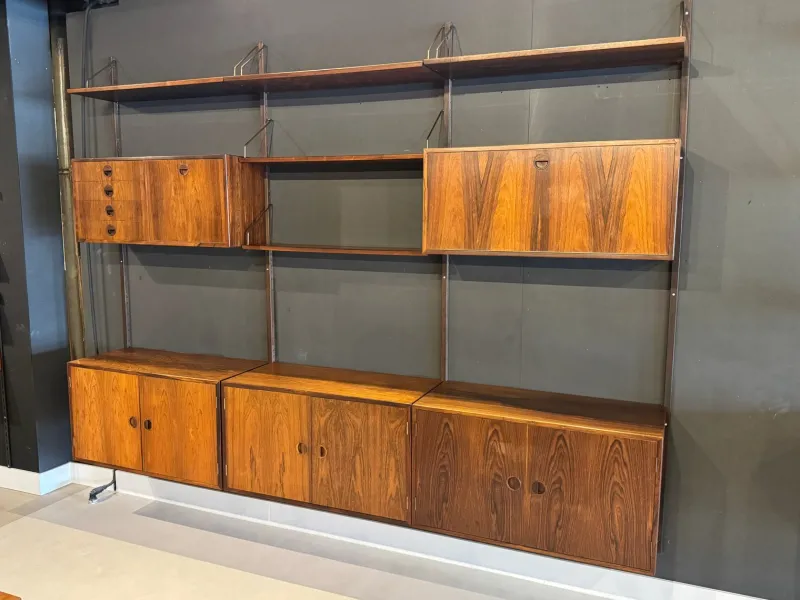Discount Pamono Vintage Wall System in Rosewood