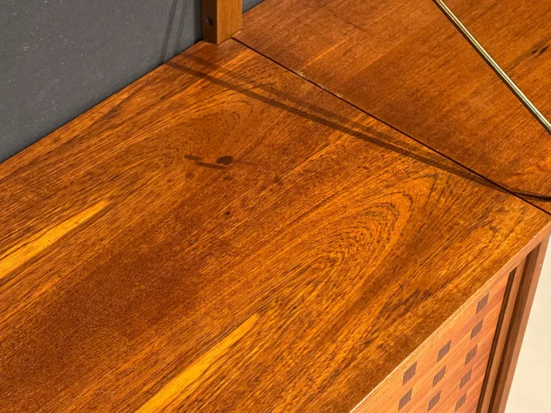 Pamono Vintage Wall System in Teak attributed to Poul Cadovius for Cado> Shelves & Wall Units