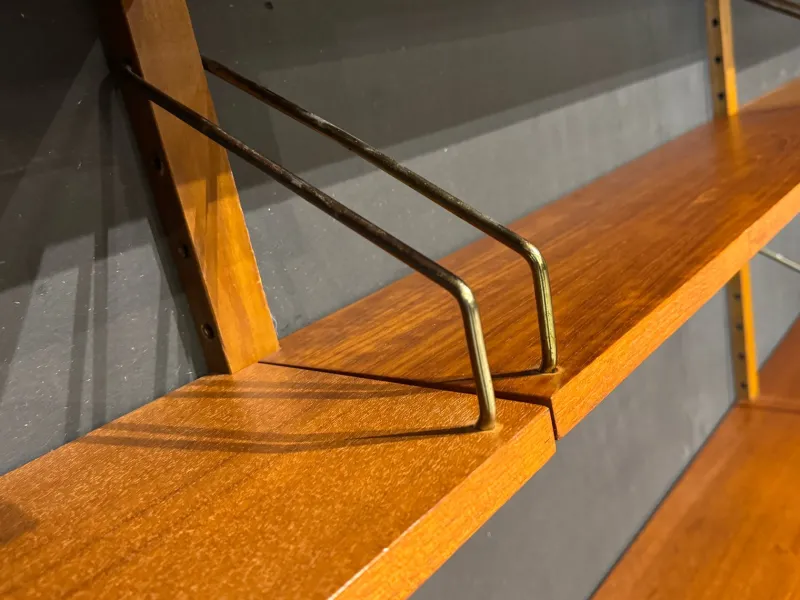 Pamono Vintage Wall System in Teak attributed to Poul Cadovius for Cado> Shelves & Wall Units