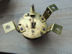 Best Pamono Vintage Wall-Mounted Wooden Clock from D.C.