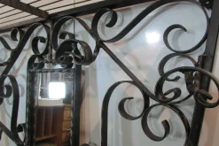 Sale Pamono Vintage Wall-Mounted Wrought Iron Coat Rack, 1950s
