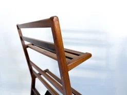 Pamono Vintage Walnut Bookshelf and Magazine Rack, 1960s><noscript><img width=