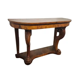 Pamono Vintage Walnut Console Table, 1930s> Console Tables