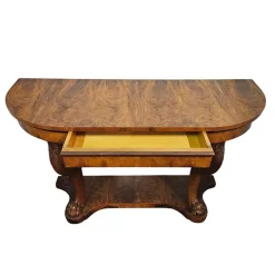 Pamono Vintage Walnut Console Table, 1930s><noscript><img width=