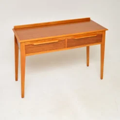 Pamono Vintage Walnut Console Table attributed to Finewood, 1960s> Console Tables