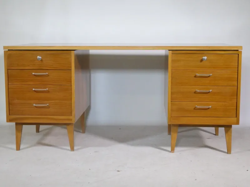 Outlet Pamono Vintage Walnut Desk, 1960s