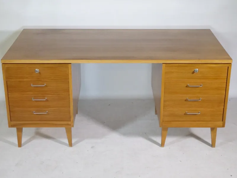 Outlet Pamono Vintage Walnut Desk, 1960s