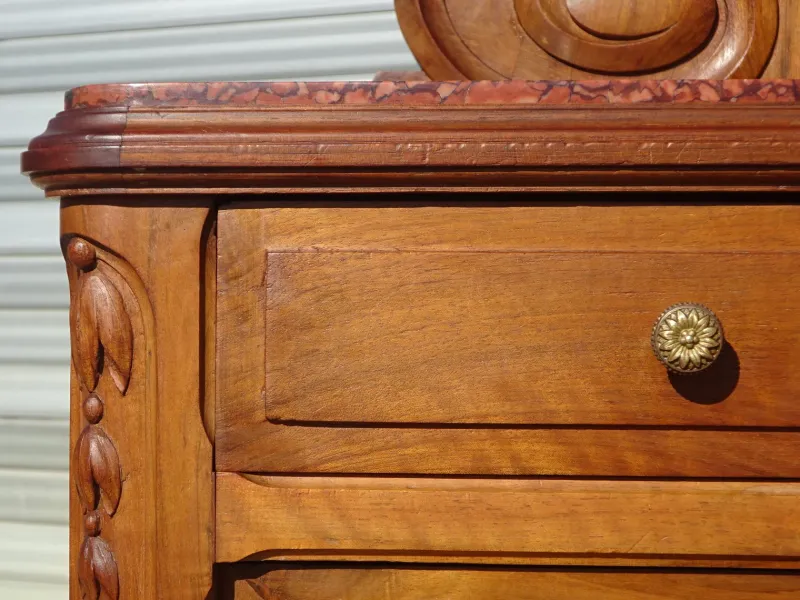 Pamono Vintage Walnut Dressing Table, 1950s> Dressing Tables