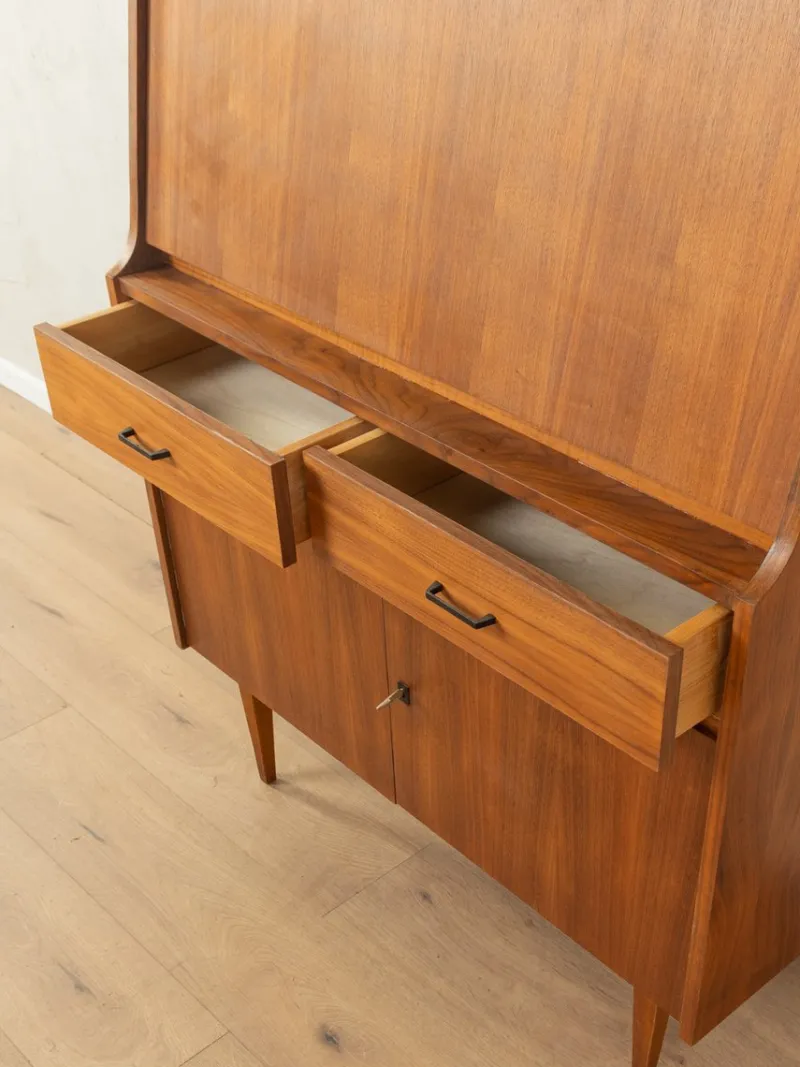 Pamono Vintage Walnut Secretary, 1950s> Secretaires