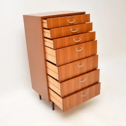 Online Pamono Vintage Walnut Tallboy from Meredew, 1960s