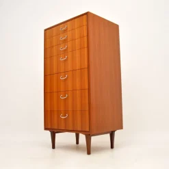 Online Pamono Vintage Walnut Tallboy from Meredew, 1960s