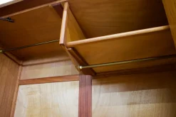 Pamono Vintage Walnut Wardrobe by Alfred Cox for Heals, 1950s><noscript><img width=