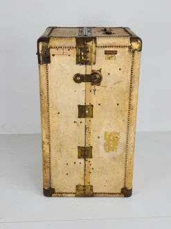 Pamono Vintage Wardrobe Steamer Trunk by Hartmann, 1930s><noscript><img width=
