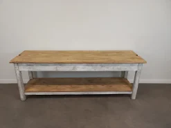 Pamono Vintage Weathered Worktable, 1950s> Worktables & Workbenches