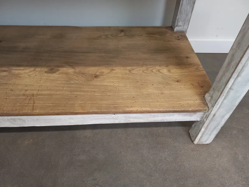 Pamono Vintage Weathered Worktable, 1950s> Worktables & Workbenches