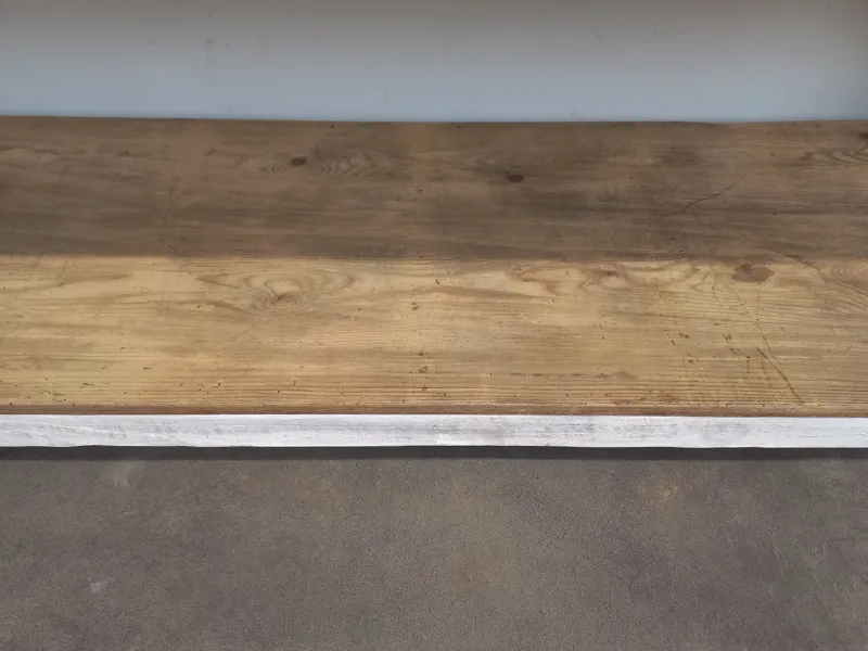 Pamono Vintage Weathered Worktable, 1950s> Worktables & Workbenches