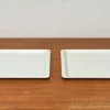 Best Pamono Vintage West German Fiberglass Plastic Trays from Presswerk Köngen, Set of 2