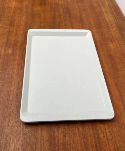 Best Pamono Vintage West German Fiberglass Plastic Trays from Presswerk Köngen, Set of 2