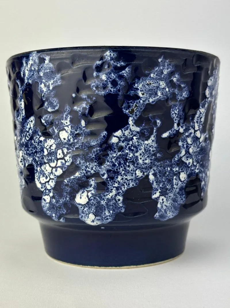 Pamono Vintage WGP Fat Lava Planters by Marei & Carstens for Carstens Tönnieshof, 1950s, Set of 5> Planters And Jardiniere