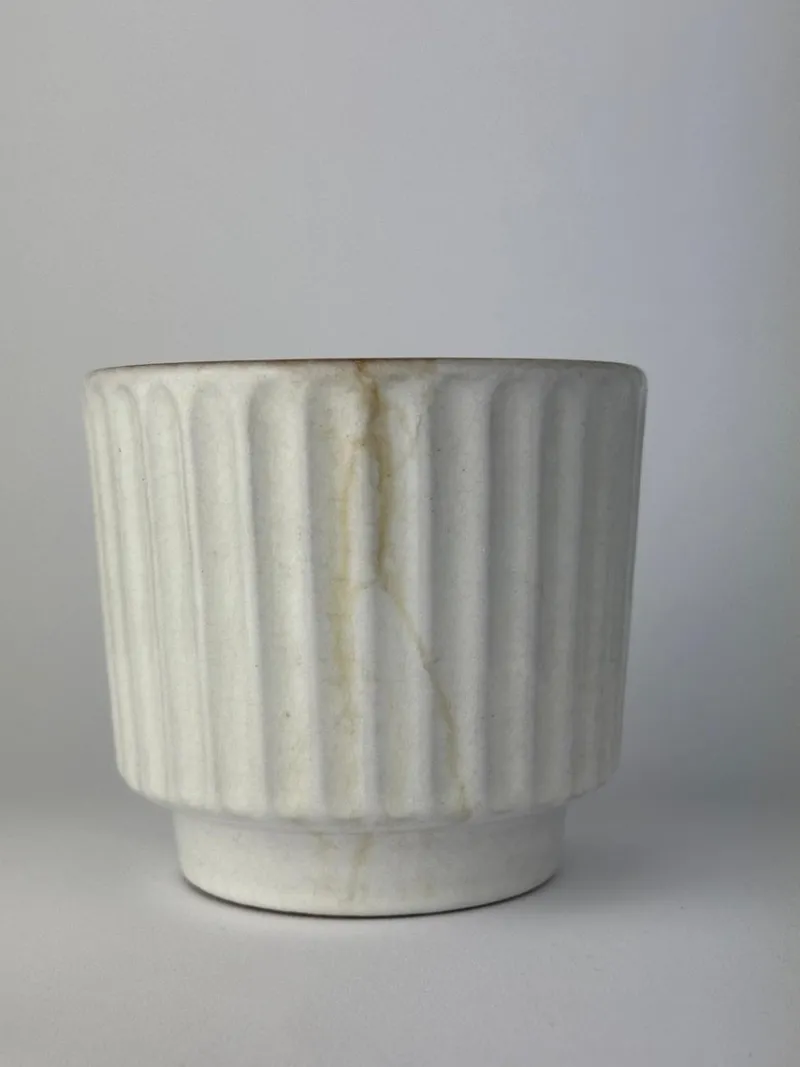 Pamono Vintage WGP Fat Lava Planters by Marei & Carstens for Carstens Tönnieshof, 1950s, Set of 5> Planters And Jardiniere