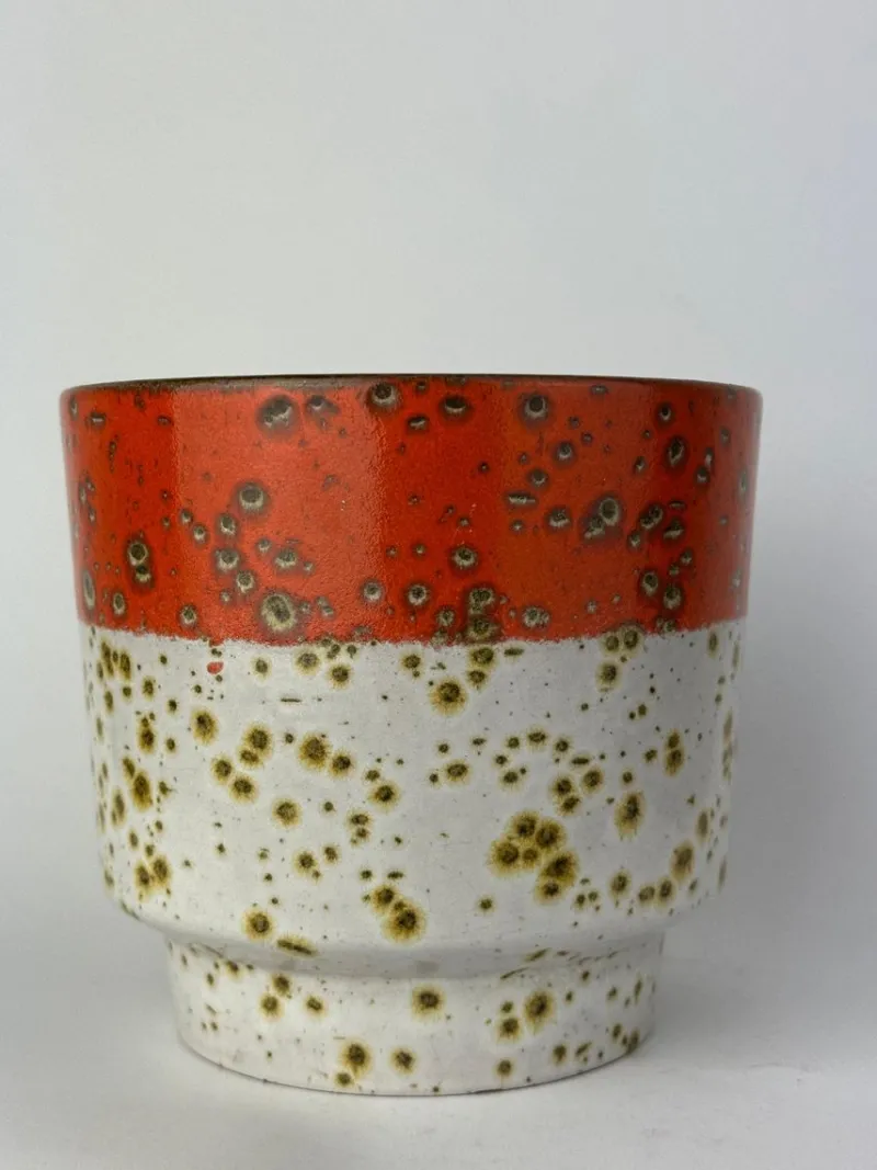 Pamono Vintage WGP Fat Lava Planters by Marei & Carstens for Carstens Tönnieshof, 1950s, Set of 5> Planters And Jardiniere