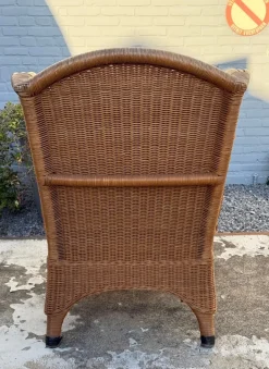 Online Pamono Vintage Wicker Armchair, 1980s