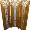 Pamono Vintage Wicker Wood Screen