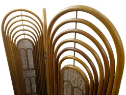 Pamono Vintage Wicker Wood Screen