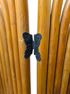 Pamono Vintage Wicker Wood Screen