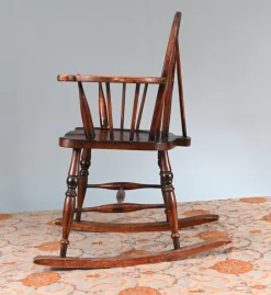 Outlet Pamono Vintage Windsor Rocking Chair, 1930