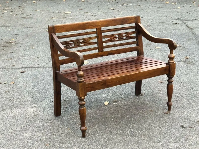 Best Pamono Vintage Windsor Wooden Bench