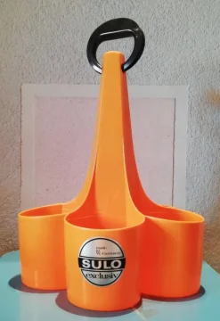 Pamono Vintage Wine Bottle Holder by Luigi Colani, 1970s><noscript><img width=