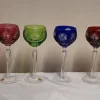 Hot Pamono Vintage Wine Glasses in Cut Crystal Glass by Nachtmann, 1970s, Set of 8