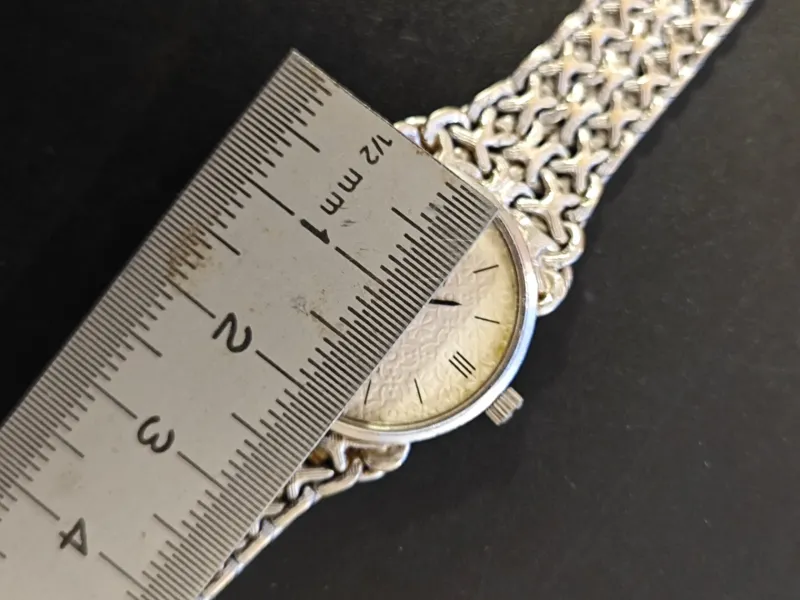 Pamono Vintage Womens Watch Constellation in White Gold 18KA from Omega> Watches