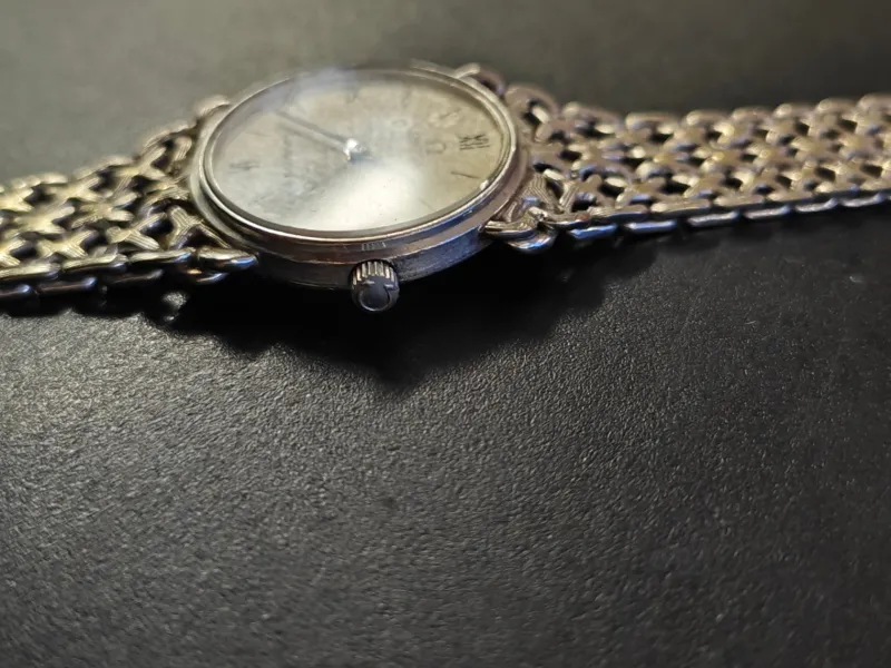 Pamono Vintage Womens Watch Constellation in White Gold 18KA from Omega> Watches
