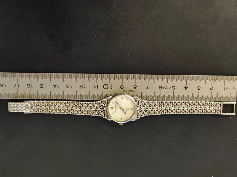 Pamono Vintage Womens Watch Constellation in White Gold 18KA from Omega> Watches