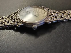 Pamono Vintage Womens Watch Constellation in White Gold 18KA from Omega><noscript><img width=