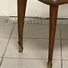 Pamono Vintage Wood and Glass Bedside Tables, 1950s, Set of 2> Nightstands