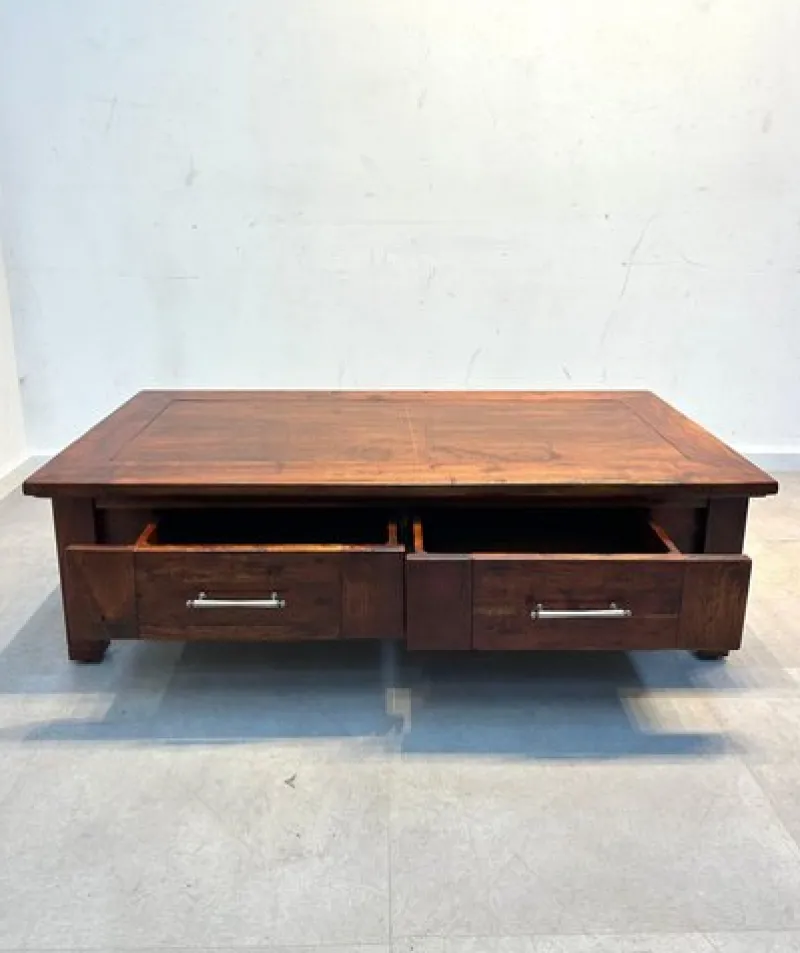 Discount Pamono Vintage Wood Coffee Table