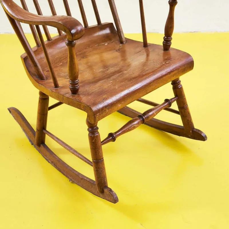 Pamono Vintage Wood Rocking Chairs> Rocking Chairs