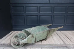 Pamono Vintage Wood Wheelbarrow, 1890s><noscript><img width=