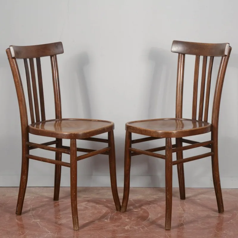 Sale Pamono Vintage Wooden Chairs from Luterma, Estonia, 1940s, Set of 2