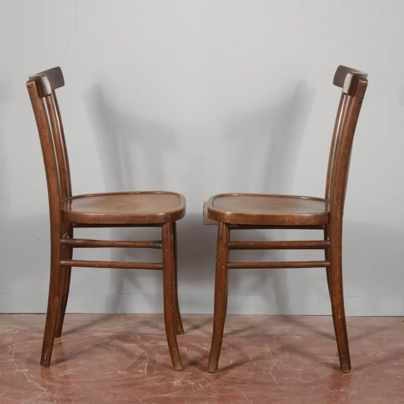 Sale Pamono Vintage Wooden Chairs from Luterma, Estonia, 1940s, Set of 2