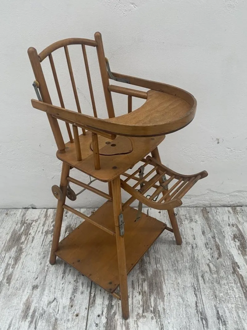 Online Pamono Vintage Wooden Children's Chair