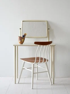 Pamono Vintage Wooden Dressing Table, 1960s> Dressing Tables