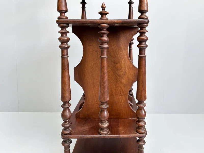 New Pamono Vintage Wooden Etagere on Castors